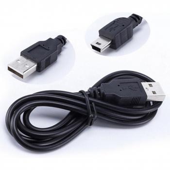 1m Mini USB Charging Cable Type A to 5 Pin B