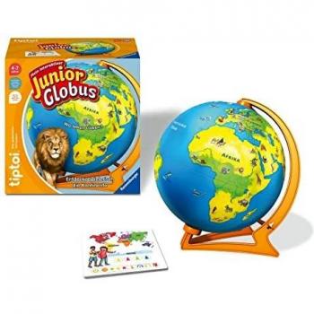 Ravensburger tiptoi 00115 - Mein interaktiver Junior Globus - Kinderspielzeug a