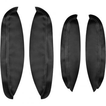 Garnitures de protection en microfibre pour accoudoirs Nissan QASHQAI J10