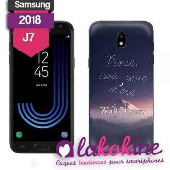 Fodero Samsung Galaxie J7 2018 Pensa Crois Reve Walt