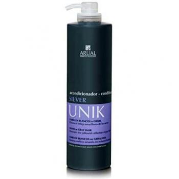 Arual Acondicionador Silver Eliminación Reflejos Amarillentos en Cabellos Blancos o con Canas - 1000ml