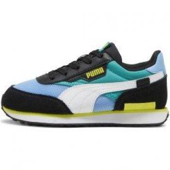 Zapatillas Puma Future Rider Splash Azul Negro para Niños