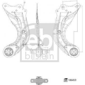 Suspensión Ruedas Barra Oscilante 186459 – FEBI Bilstein