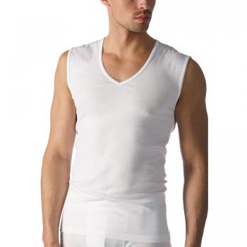 Débardeur Mey Casual en coton blanc taille XL