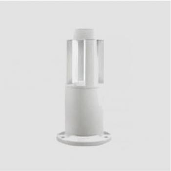 Lampada Segnapasso Giardino IP65 Alluminio Vetro 12W Bianco Naturale