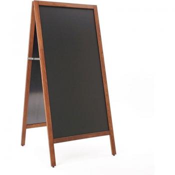 Giordanoshop - Lavagna a Cavalletto in Legno di Faggio 59x119 cm