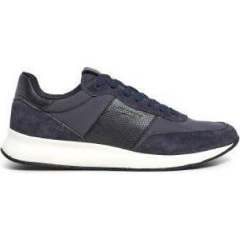 Sneaker H-Runner Essex in Pelle Blu Navy per Uomo - Hackett London 2024, EU 43