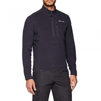 Pile Uomo Berghaus Prism Micro Polartec Mezza Cerniera Grigio Scuro 2XL