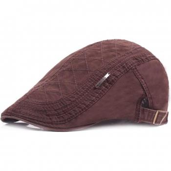 Casquette décontractée en coton avec broderie