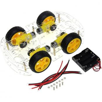 Voiture robot à moteur intelligent avec encodeur 4 roues motrices