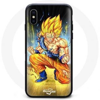 Protector Zafiro Goku para iPhone XS Max