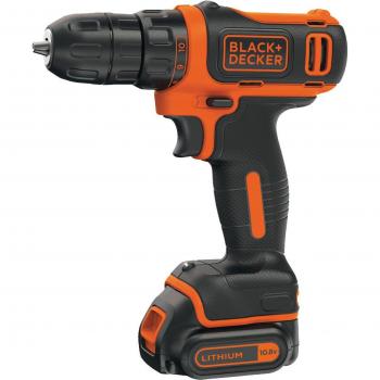 Black&Decker B+D Trapano 10,8 V 1,5 Ah Litio BDCDD12