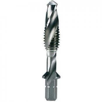 Kombigewindebohrer HSS 1/4 Zoll 6KT M4x3,3mm Steig.0,70mm RUKO