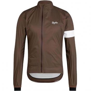 Giacca Core Rain II (Marrone Scuro/bianco) – Taglia L