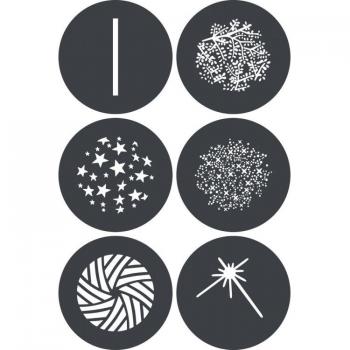 Godox GP GS3 Gobo Set voor MG1200Bi (6 stuks)