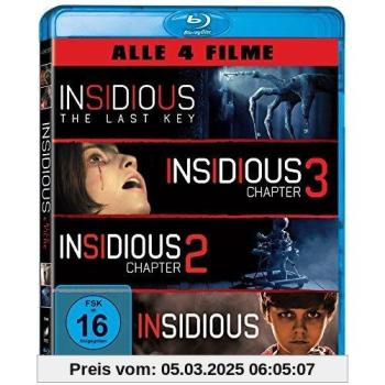 Coffret Insidious 1-4 (Blu-ray) [Édition Limitée] [Exclusif Amazon.de]