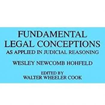 Fundamental Legal Conceptions As Applied in Judicial Reasoning