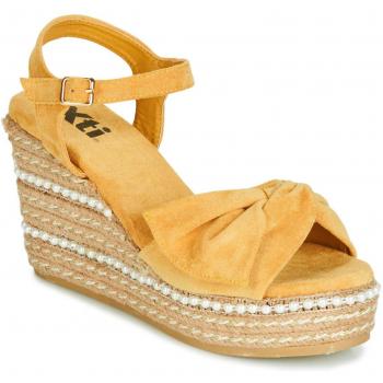 XTI Sandalias de Plataforma para Mujer - Modelo 49073, Color Amarillo, Talla 38 EU