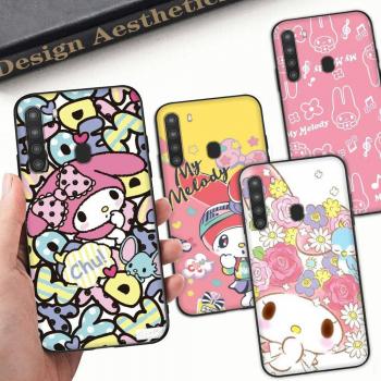 Czarny Futerał My Melody – Miękki Pokrowiec Samsung