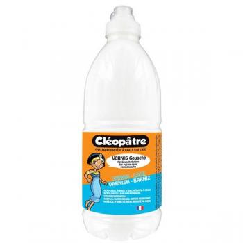 Vernis colle brillant Cléopâtre spécial gouache x 1 kg