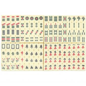 Set de Mahjong Portátil con Caja