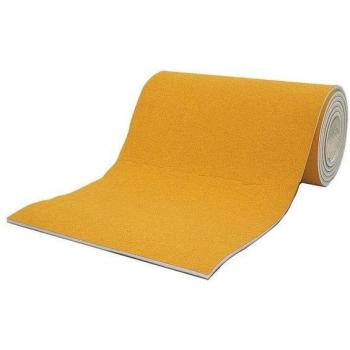 Bodenturnrollmatte Super – Sport‑Thieme 25 mm, 14 × 1,5 m, Bernstein