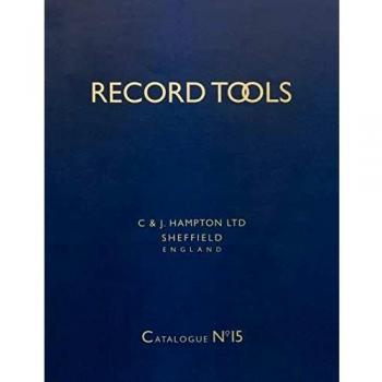 Record Tools: No. 15: Reprint of Catalogue No.15 of 1938. With a Guide for Plane Collectors