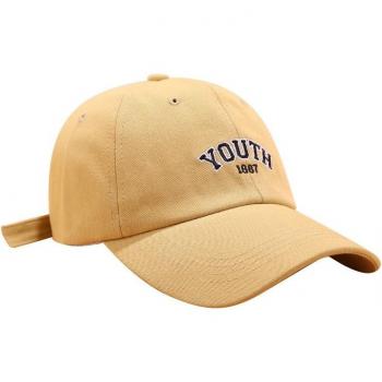 Embroidered Letter Sun Visor Hat for Men and Women A30