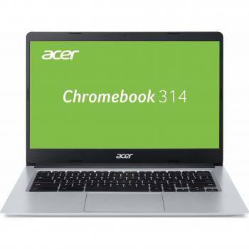 Acer Chromebook 314 – 14‑Zoll HD‑Bildschirm, 19,7 mm flach, silber