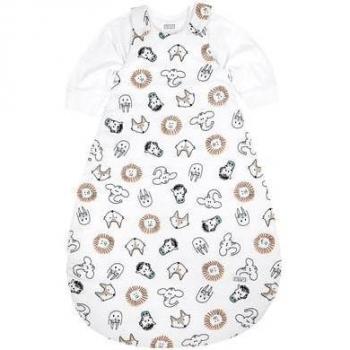 Meyco Sacco Nanna Jersey 2 Pezzi Animali 4 Stagioni Gr. 68-74
