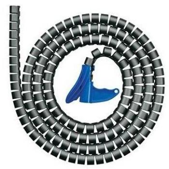 HellermannTyton Kabelschlauch 27 mm (max) Silber (2500 cm)
