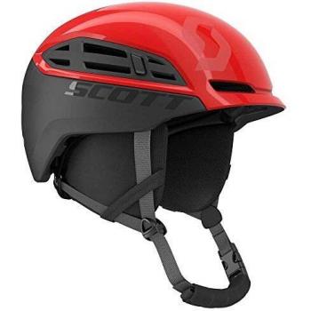 Scott Couloir Mountain Helm Grau‑Rot (Allgemeine Variante) – Größe L – Farbcode Rouge Red – Iron Grey