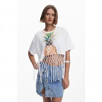 Desigual T-Shirt mit Ananas-Motiv