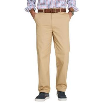 Stain‑Shield Cotton Trousers