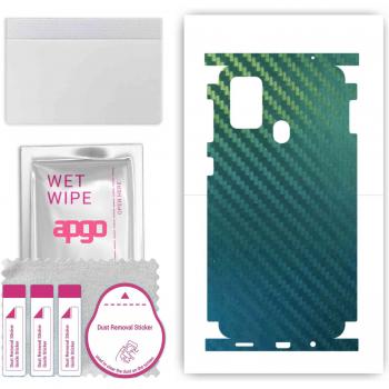 Galaxy M21s Full Wrap Protective Film - Carbon Chameleon
