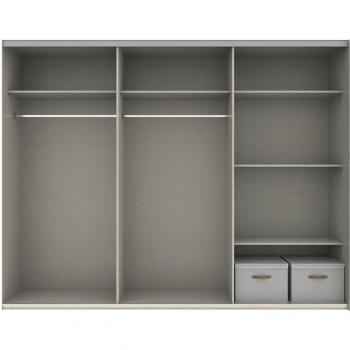 Bestseller Kleiderschrank Barmbek mit Stoffboxen
