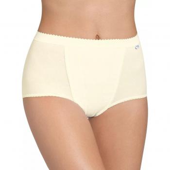 Sloggi Control Maxi Damen Culotte Baumwolle 44 Vanille (2er Set)