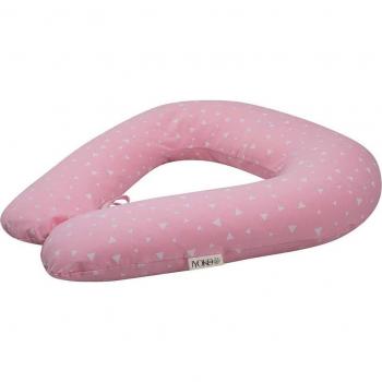 Almohada de lactancia Jyoko relleno de perlas Pink Sparkles