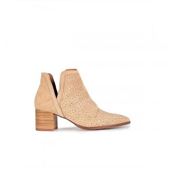 Popa - Botines de mujer de piel con grabado