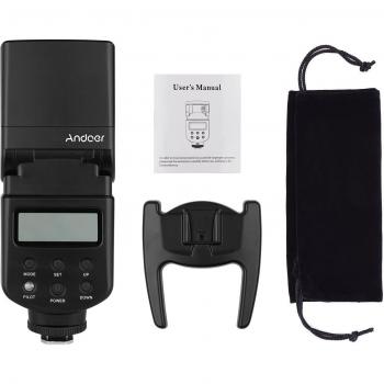 Flash Andoer Universal GN40 con Soporte para Canon, Nikon y Olympus
