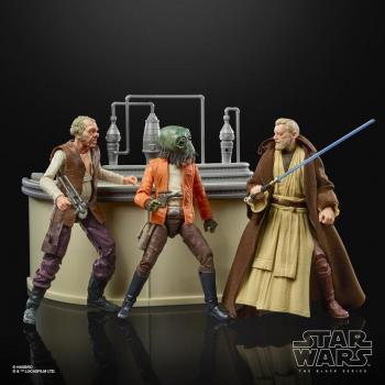 Figurine Black Series - Star Wars - Cantina Playset - HASBRO - 3 figurines et un décor