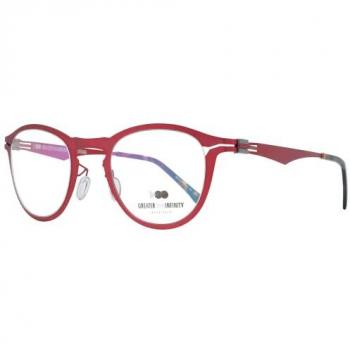 Rame ochelari Greater Than Infinity GT017 46V03 - Rojii - Stil Rotund Complet