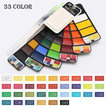 42-Color Solid Gouache Paint Set
