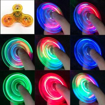 Spinner de Mano con Luz LED
