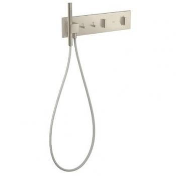 Termostato Axor ShowerSelect 470/110 – 2 Válvulas Brushed Nickel