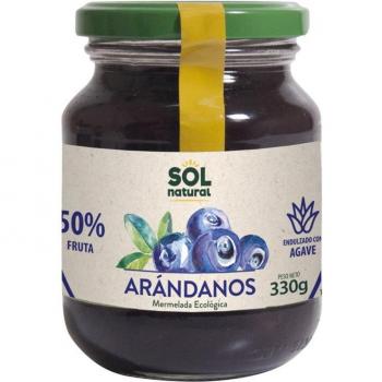 Mermelada de arándanos con agave bio 330g