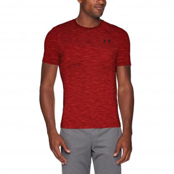 Under Armour Vanish sans Couture SS T-Shirt Homme, Radio Red/Black