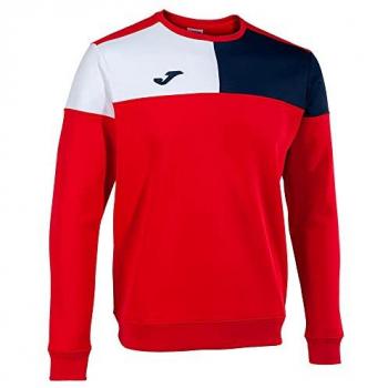 Sudadera joma crew v hombre/niño rojo marinoblanco