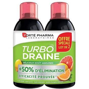 TurboDraine Minceur Agrumes 2x500ml