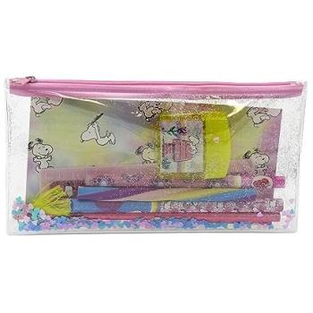 Portatodo Snoopy Transparente 22x2x12 Cms